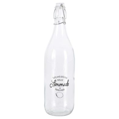 Vilde, butelka szklana na lemoniadę, z korkiem na klips, 970 ml