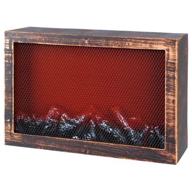 Vilde, kominek elektryczny led, stojący, 31-21 cm