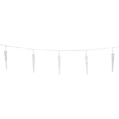 Vilde, kurtyna świetlna świąteczna, zewnętrzna, ciepły biały, sople lodu, 40 led, 5.7 m