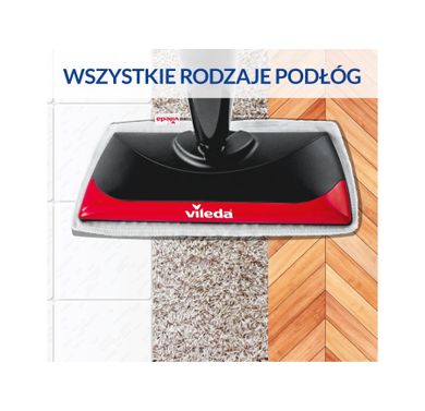 Vileda, Steam XXL, mop parowy, 161010