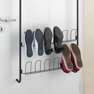 Wenko, organizer wiszący na buty i odzież, zawieszany na drzwi, 59-150,5-18,5 cm