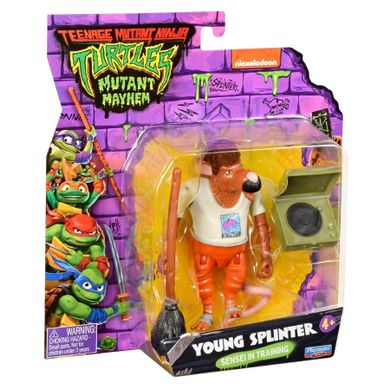Wojownicze Żółwie Ninja, Młody Splinter, figurka z akcesoriami