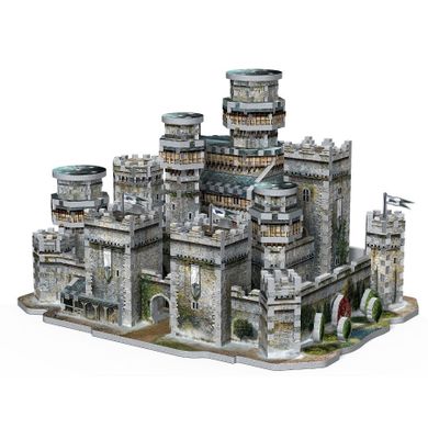 Wrebbit, Gra o tron, Winterfell, puzzle 3D, 910 elementów