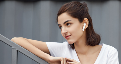 Xiaomi, Mi True Wireless Earphones 2 Basic, słuchawki bezprzewodowe, białe