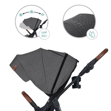 Kinderkraft, All Road, wózek spacerowy, Imperial Blue