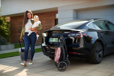 Kinderkraft, Cruiser LX, wózek spacerowy, Pink