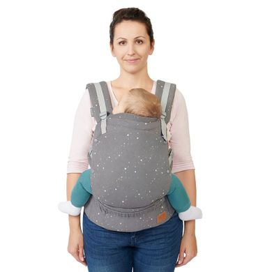 Kinderkraft, Huggy, nosidełko ergonomiczne, szare