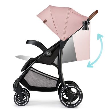 Kinderkraft, Cruiser LX, wózek spacerowy, Pink
