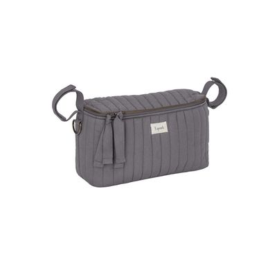 3 Sprouts, Quilted Solid, organizer do wózka, Charcoal Grey