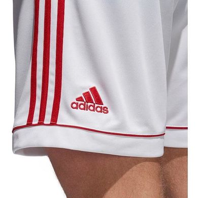 Adidas, Squadra 17, spodenki męskie, biało-czerwone, rozmiar S