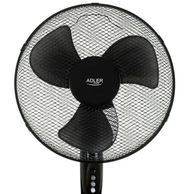 Adler, wentylator stojący, 40 cm, AD 7323, czarny