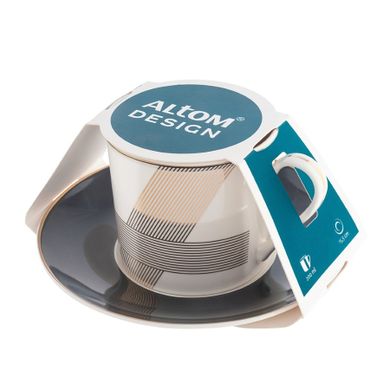 Altom Design, Modern Art, filiżanka ze spodkiem, 200 ml, 15,5 cm