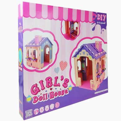 Anek dla dzieci, puzzle piankowe, domek dla lalek