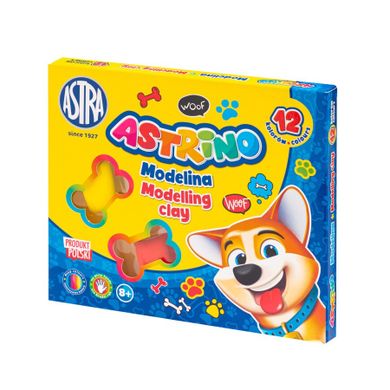 Astra, Astrino, modelina, 12 kolorów, 11g