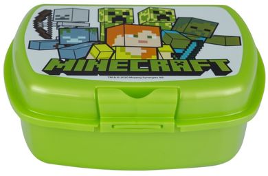 Astra, Minecraft, lunchbox, zielony