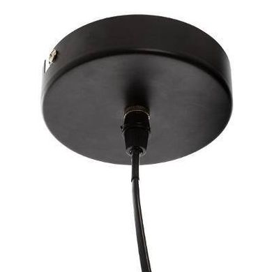 Atmosphera, lampa wisząca, Katel, Ø 38 cm, czarny ażurowy klosz
