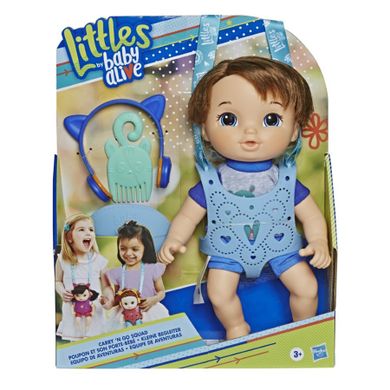 Baby Alive, Lalka Littles z nosidełkiem, 1 szt.