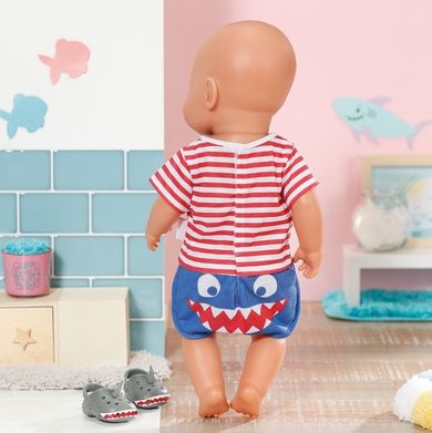 Baby Born, Piżama i buciki, ubranko dla lalek, 43 cm