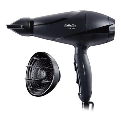 Babyliss, suszarka do włosów, Pro Silence 6613DE, 2200W, czarna