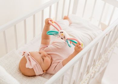 Balibazoo, Motyl Tymek z dzwoneczkiem, zabawka sensoryczna