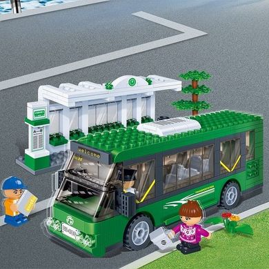 BanBao, Przystanek autobusowy, klocki plastikowe