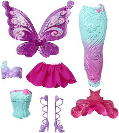 Barbie, Baśniowy zestaw, lalka z akcesoriami