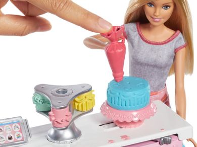 Barbie, Cukiernik, zestaw z lalką i akcesoriami