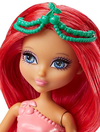 Barbie, Dreamtopia, bąbelkowe mała syrenka, czerwona