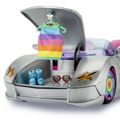 Barbie, Extra, Kabriolet gwiazd, zestaw bez lalek