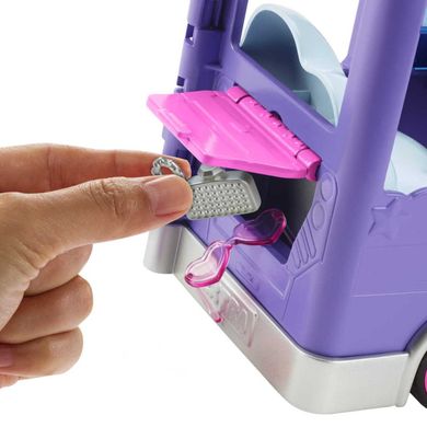 Barbie, Extra Minibus koncertowy + Lalka Mini Minis, zestaw do zabawy
