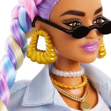 Barbie, Extra Moda, lalka z pieskiem w aucie i torebką #5