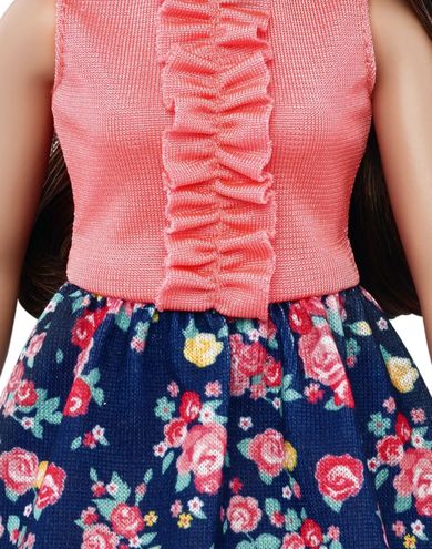 Barbie Fashionistas, Modne przyjaciółki, lalka Curvy, DMF28