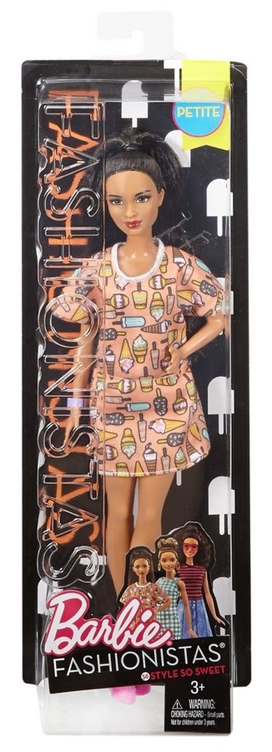 Barbie Fashionistas, Modne przyjaciółki, Luźny styl, lalka Petite