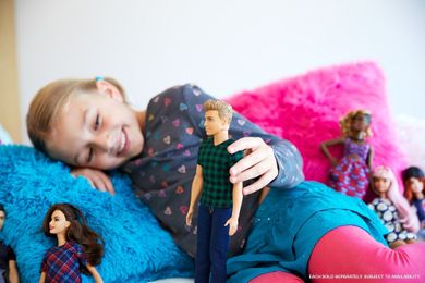 Barbie Fashionistas, Stylowy Ken, koszula w kratę, lalka