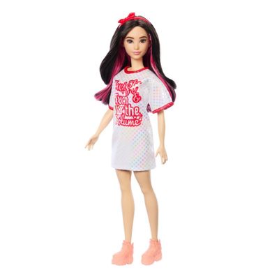 Barbie, Fashionistas, Sukienka opalizujące kropki, lalka