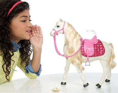 Barbie, Interaktywny koń, zestaw z lalką