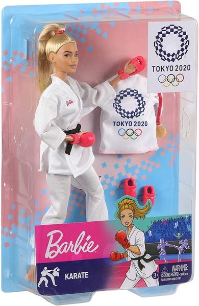 Barbie, lalka olimpijka, karateka