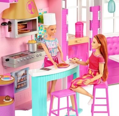 Barbie, Restauracja, zestaw z lalką i akcesoriami
