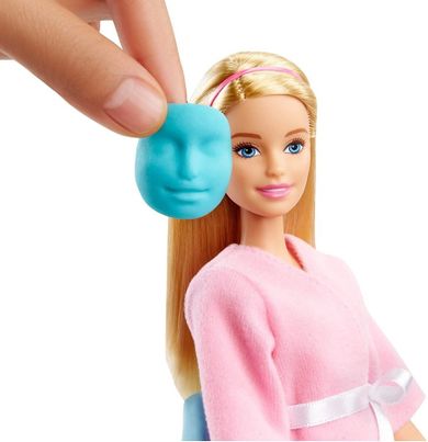 Barbie, Salon Spa, zestaw do zabawy z lalką i akcesoriami