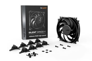 Be Quiet! wentylator, Silent Wings 4, 120 mm, PWM High