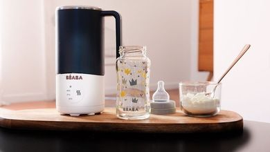Beaba, Milk Prep, ekspres do mlecznych napojów, night blue
