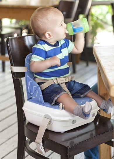Benbat, Yummigo, walizeczka i krzesełko 2w1, niebiesko-białe