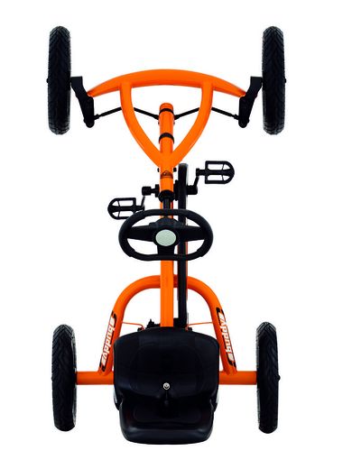 Berg, Buddy, gokart, pomarańczowy