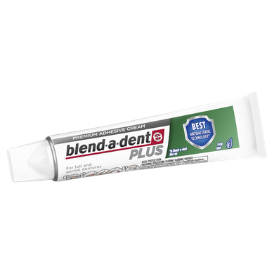 Blend-a-dent Plus Dual Protection Premium, klej do protez w kremie, 40 g