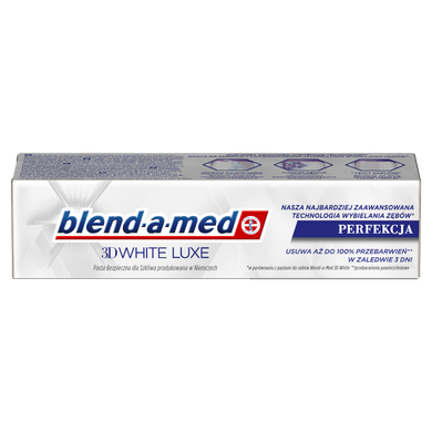 Blend-a-med, 3DWhite Luxe Perfection, wybielająca, pasta do zębów, 75 ml
