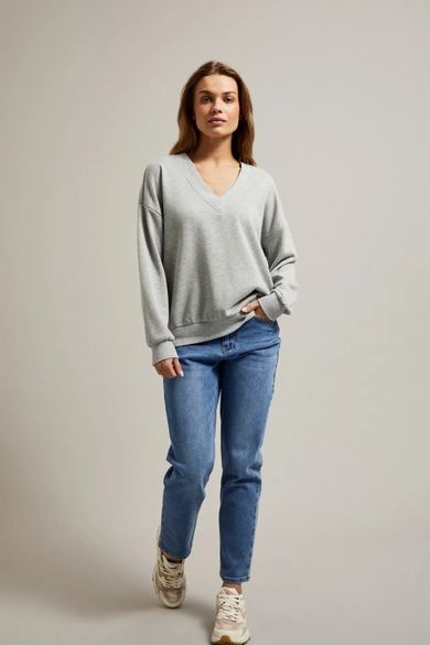 Bluza damska, szara, Moodo