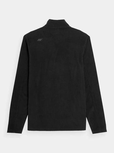Bluza męska, rozpinana, czarna, 4F
