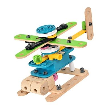 Brio Builder, Zestaw z silniczkiem, klocki konstrukcyjne, 120 elementów
