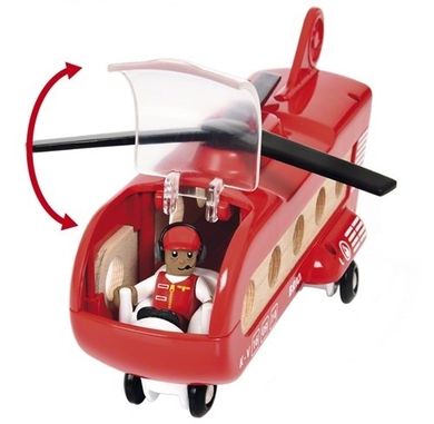 Brio World, Helikopter transportowy, zabawka drewniana