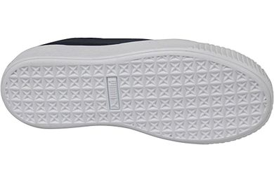 Buty sportowe dziecięce, granatowe, Puma Suede Platform JR
